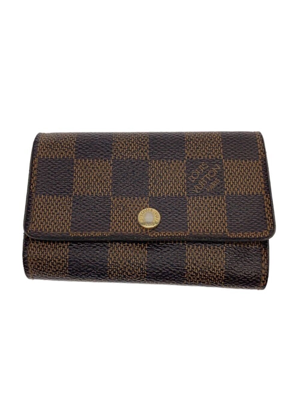 LOUIS VUITTON Multicles Monogram Leather Brown Accessories